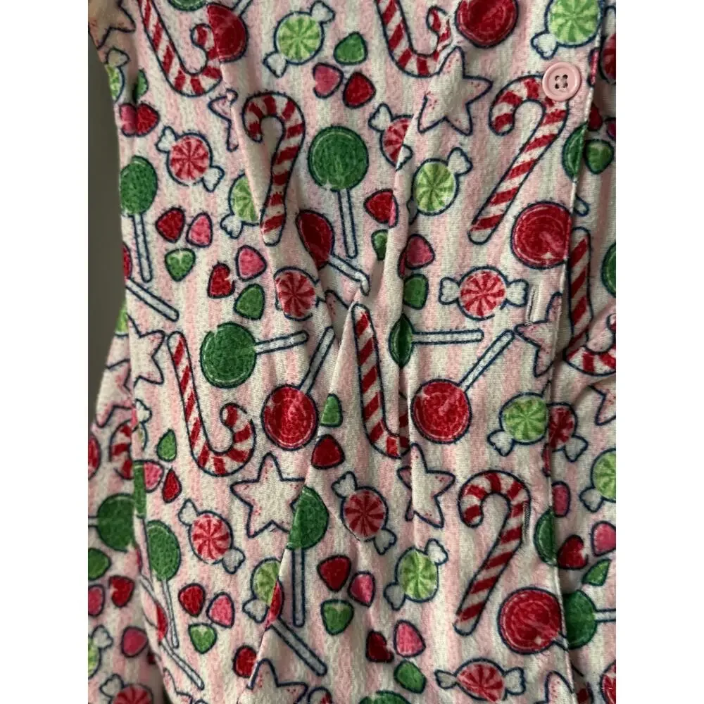 Candy‎ Cane Girls's 12/14 Flannel Pajamas